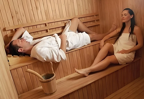 ceramic sauna vs infrared